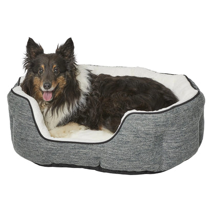 QuietTime Deluxe Pet Bed- Evergreen/Fur