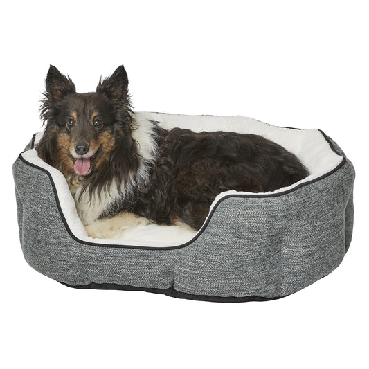 QuietTime Deluxe Pet Bed- Evergreen/Fur