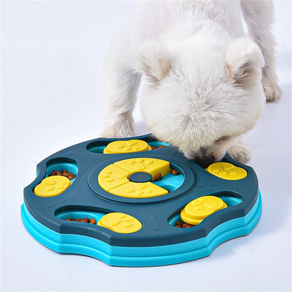 Interactive Dog Food Puzzle Bowl